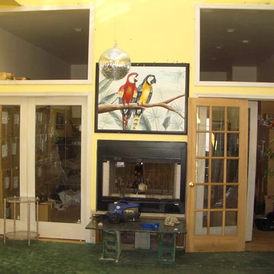 a family space remodel before
