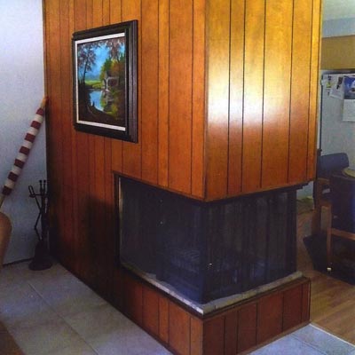 a family space remodel before