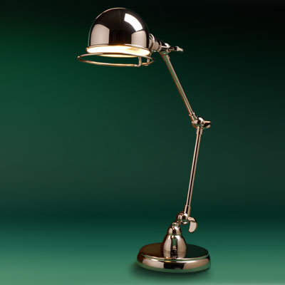 nickel plated industrial pharmacy lamp