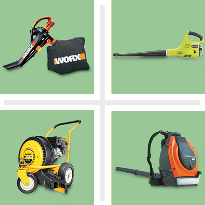 Various Leaf blowers