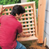 Set the post pacing to install panels