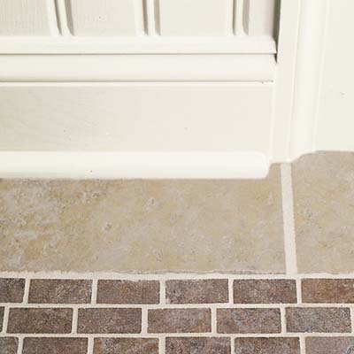 ceramic-tiles in the shower