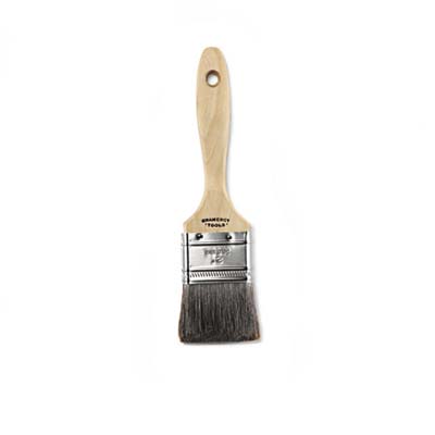 paint brushes with silky bristles  