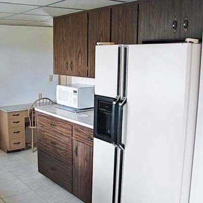 Kicked up Kitchen before