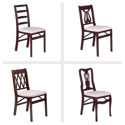 Hardwood Folding Chairs by Stakmore