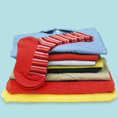 pile of clean laundry