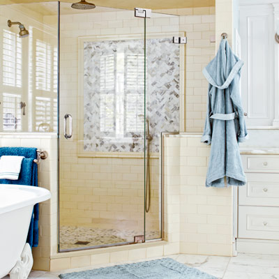 frameless shower