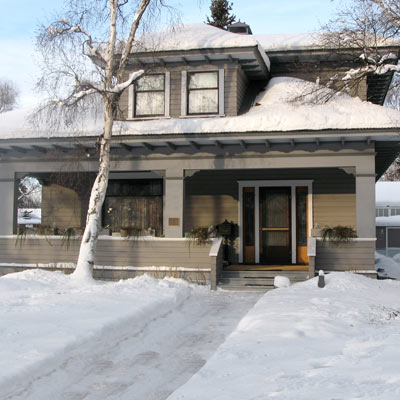 Cowls Street, Fairbanks, Alaska, this old house best neighborhood 2012