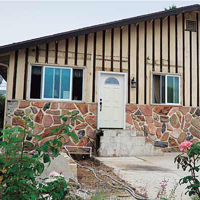 Craftsman style home before remodel makeover