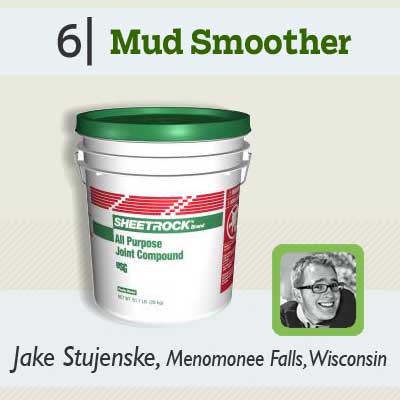 Mud Smoother tip from the this old house reader remodel issue 2012