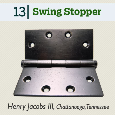 Swing Stopper tip from the this old house reader remodel issue 2012