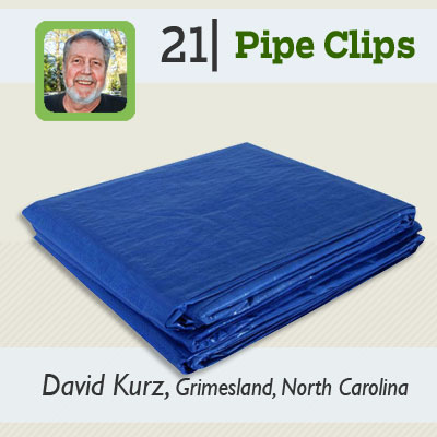Pipe Clips tip from the this old house reader remodel issue 2012