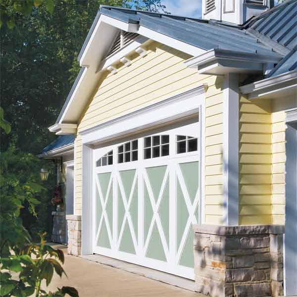 painted garage door 