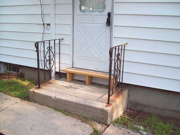 cobbled wooden door step in the this old house Home Inspection Nightmares XXVIII gallery