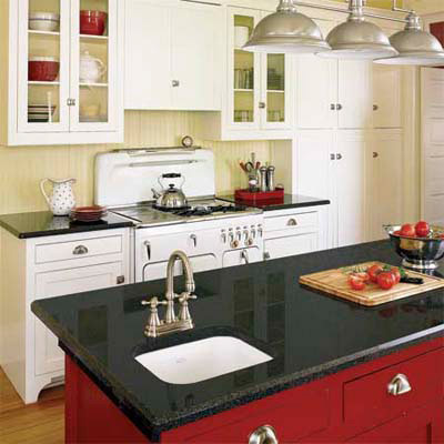 soapstone cottage-style kitchen