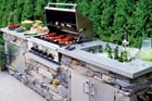 outdoor kitchen