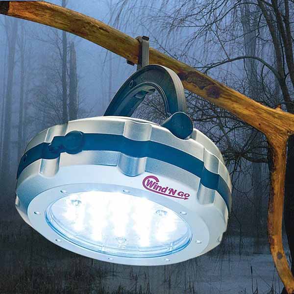 hand crank lantern for storm preparation