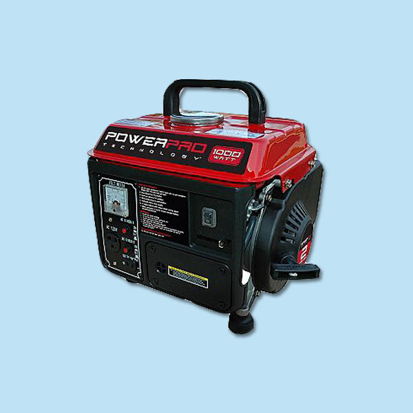 portable generator for storm preparation