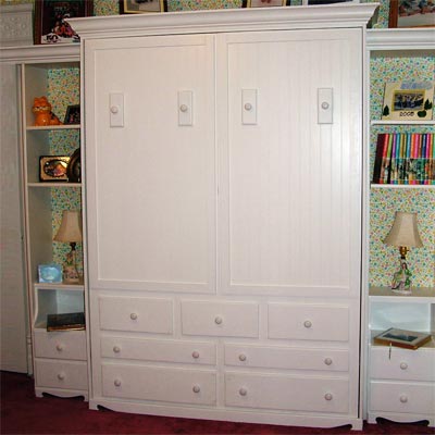 reader remodel built-in murphy bed project after