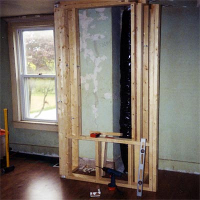 reader remodel built-in window seat project before