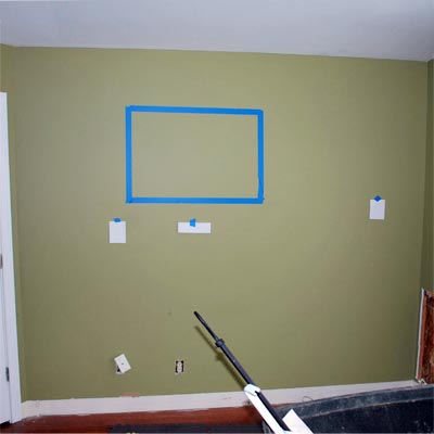 reader remodel built-in office storage project before