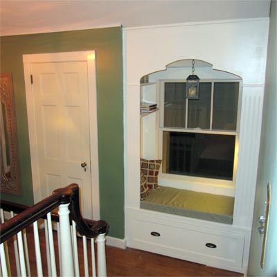 reader remodel built-in nook project after