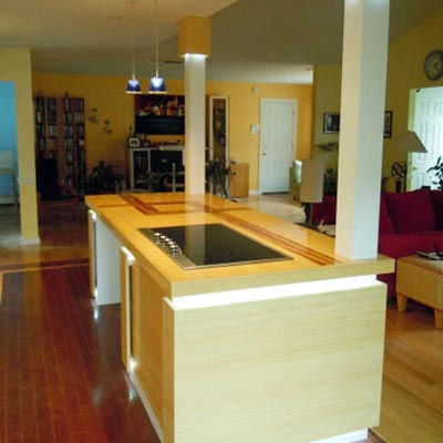 reader remodel built-in kitchen island project after