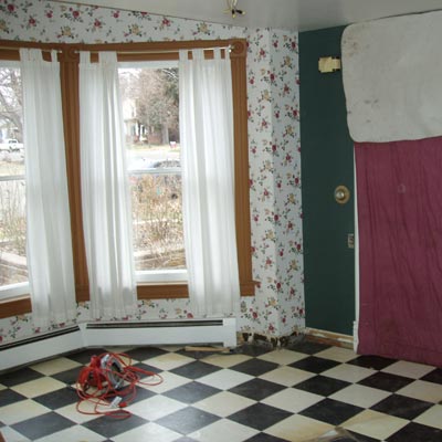 Victorian Kitchen-Dining Switch: Before from Best Living Spaces Before and Afters 2012