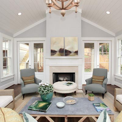 Great Space in Back of Home: After from Best Living Spaces Before and Afters 2012