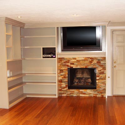 A Room Appears Larger and Brighter: Before from Best Living Spaces Before and Afters 2012