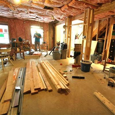 A Renovation Brings a Family Together: Before from Best Living Spaces Before and Afters 2012