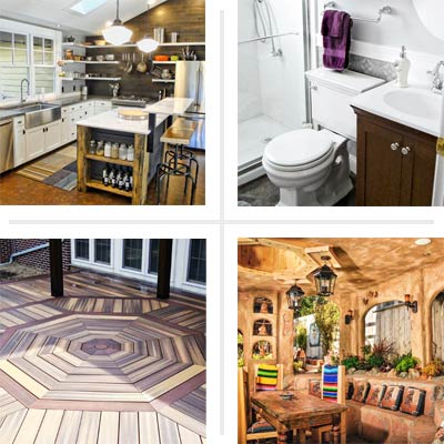 composite of Reader Remodel 2012 Moxie Award winner projects