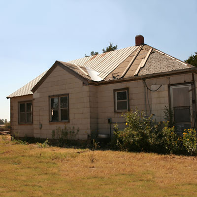 Restoring an Old Farmhouse: Before image for TOH Reader Remodel 2012