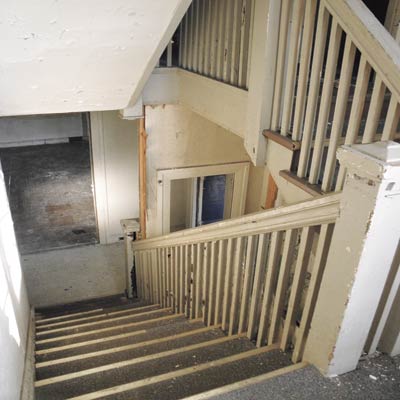 solid oak staircase