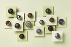 a grouping of fancy cabinet knobs