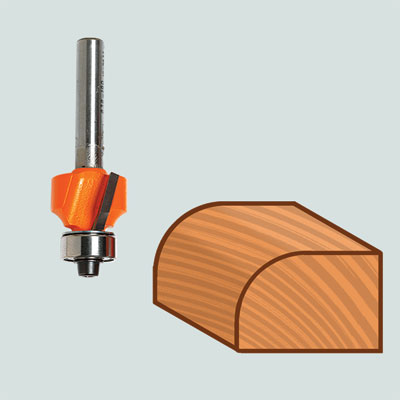 roundover bit for a router