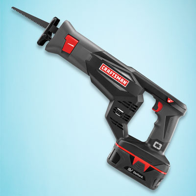 a Craftsman cordless reciprocating saw