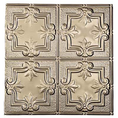 brass ceiling tile