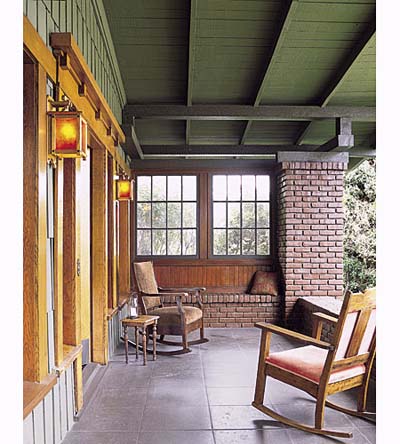 Craftsman bungalow porch