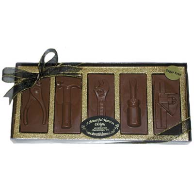 Sugar Free Belgian Chocolate Bars from A Bountiful Harvest