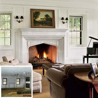 Sitting Area in converted Carriage House