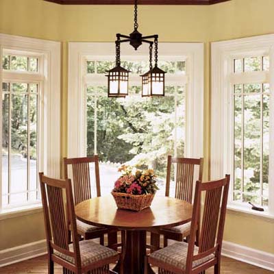 making a kitchen fit in with a craftsman house