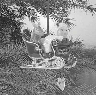 an heirloom christmas ornament from horse tack co.