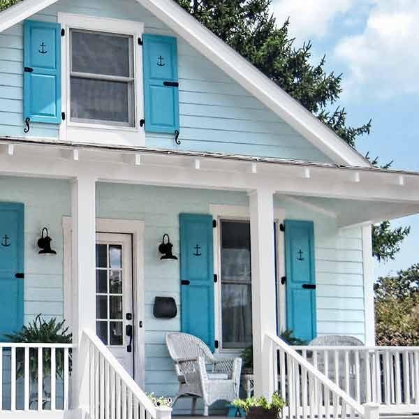 curb appeal boost on budget cottage double hung windows with wood interior and vinyl exterior