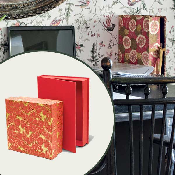 Storage Boxes as part of the this old house get this look Quirky Cottage-Style Home Office gallery