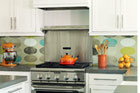 easy upgrade custom look wallpaper kitchen backsplash