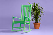 porch rocking chairs lime