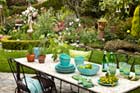 garden planning romantic gardens with dining table set