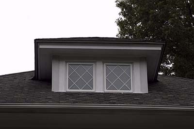 Mullions dormer window