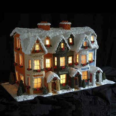 gingerbread reproductions of newfoundland-area homes